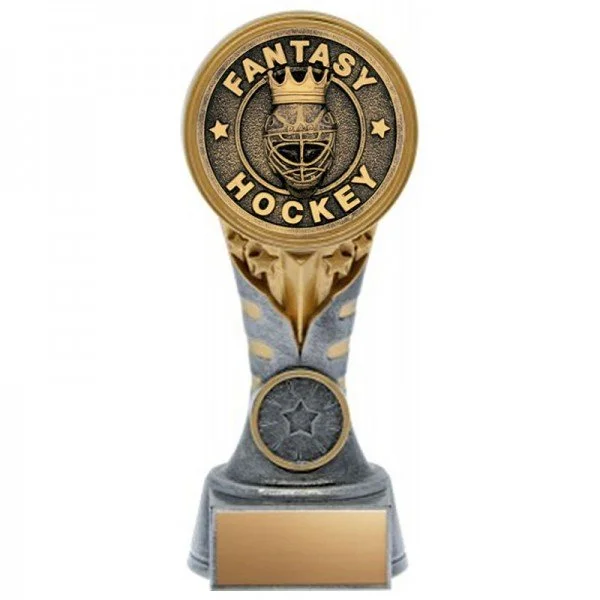 Ikon Series Fantasy Hockey Resin Trophy- 3 Sizes (Includes Engraving)