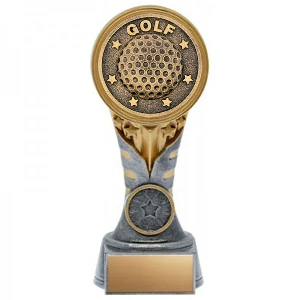 Ikon Series Golf Resin Trophy- 3 Sizes (Includes Engraving)