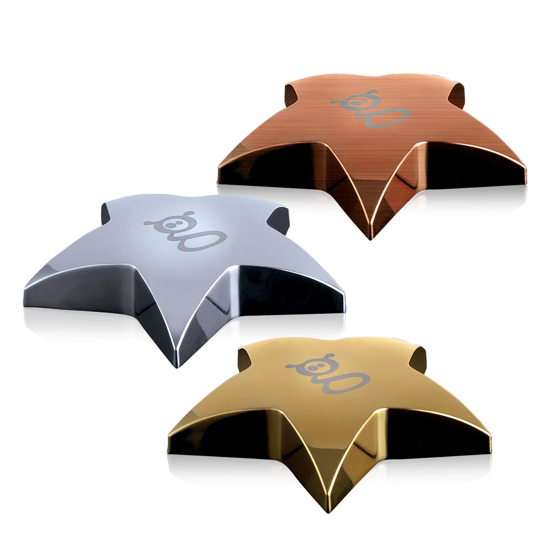 Hollister Star Paperweight 4"- 3 Colors (Includes Engraving)