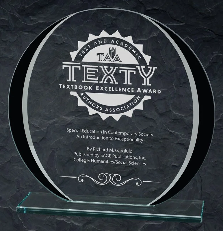 Otterville Black & Mirror Glass Award- 3 Sizes (Includes Engraving)