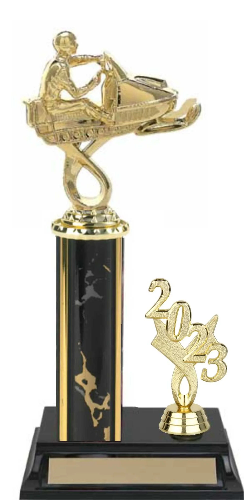 Snowmobile Trophy- 3 Sizes (Includes Engraving)