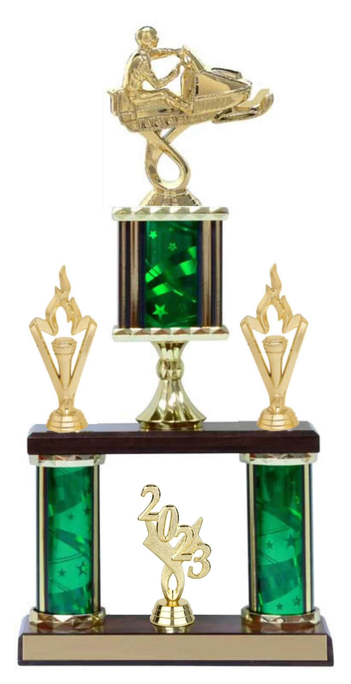 Snowmobile Trophy 16.5" (Includes Engraving)