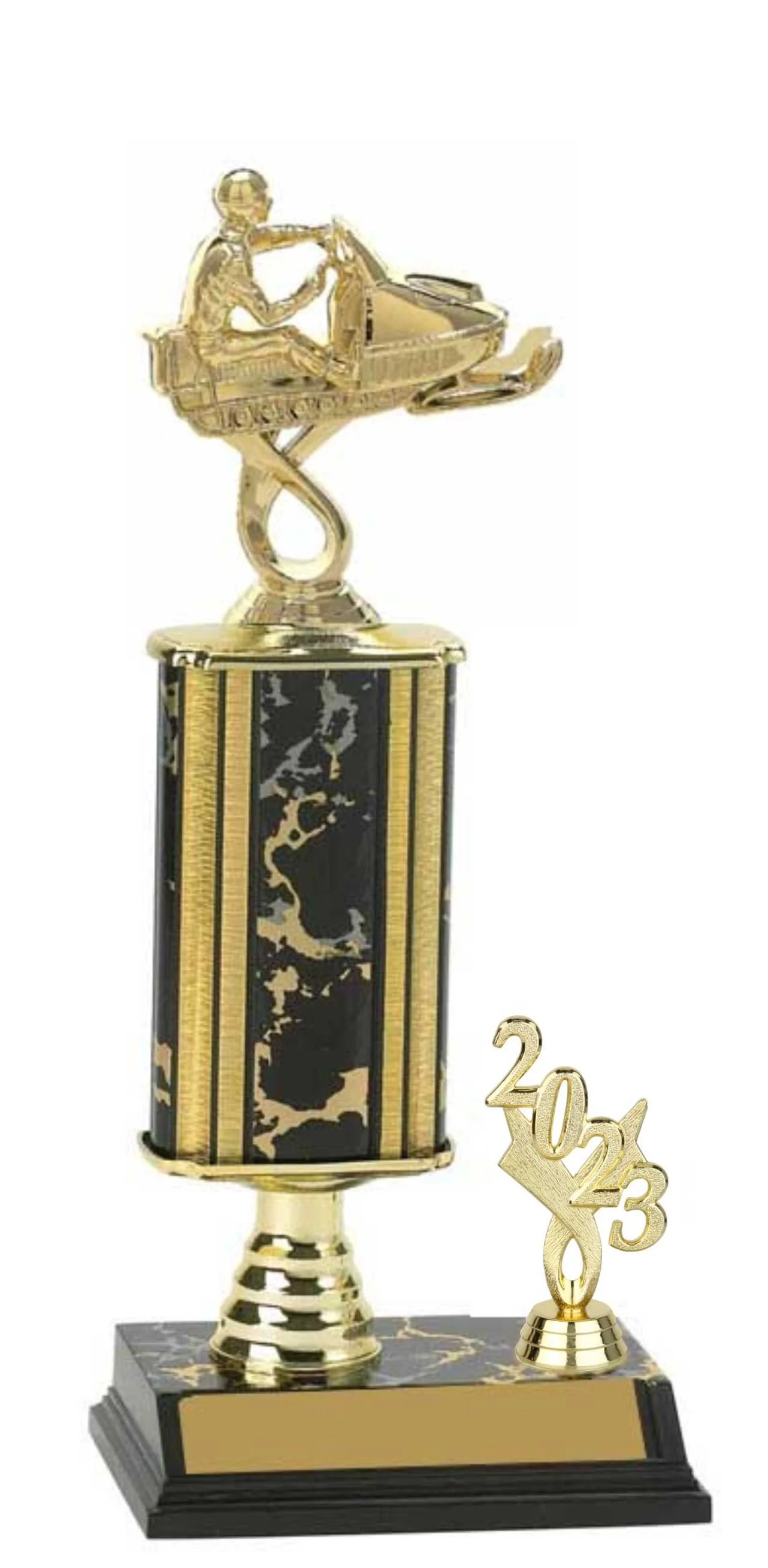 Snowmobile 13" Trophy Assembled (Includes Engraving)