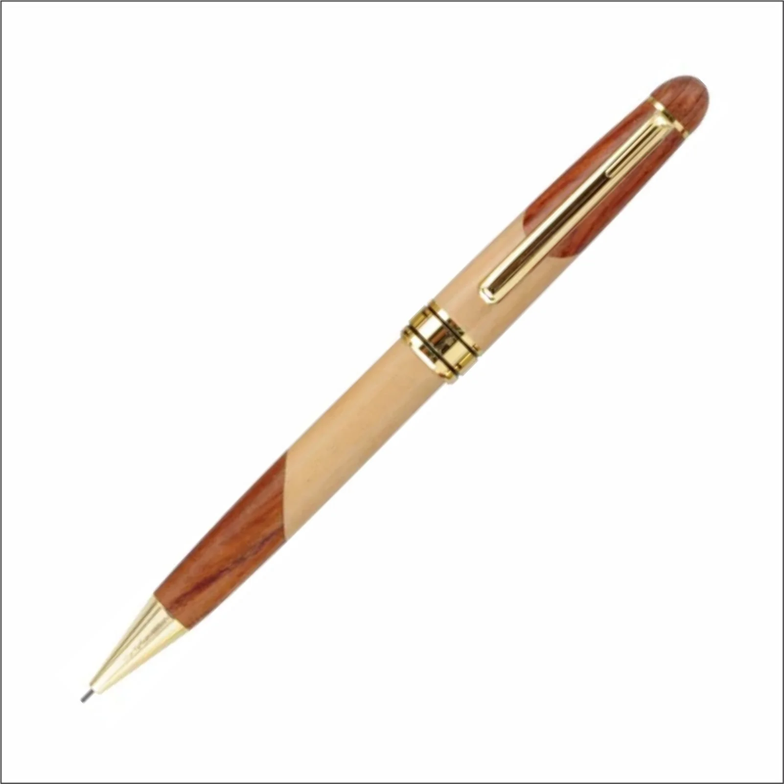 Rosewood & Maple Pencil (Includes Engraving)