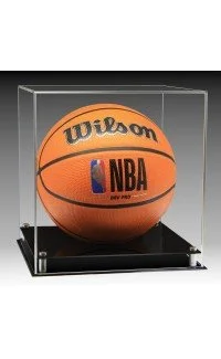 Basketball Acrylic Display Case (Includes Engraving)