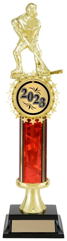 Trophy with Mylar Choose Your Color!- 3 Sizes (Includes Engraving)