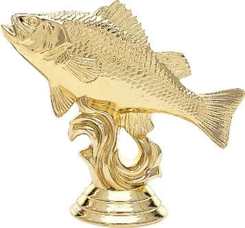 Perch Trophy Topper 3.75" -  Figure