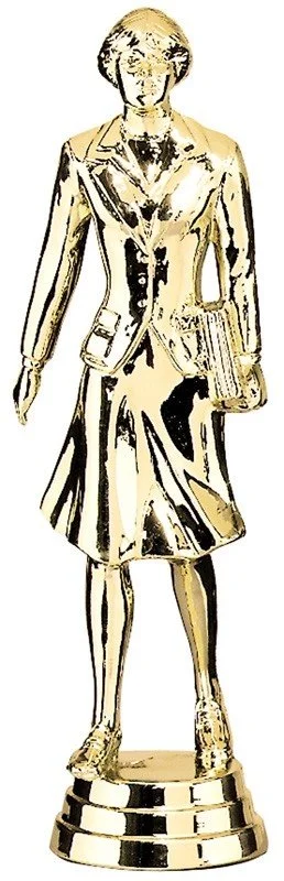 Graduate Trophy Topper 6" - Figure