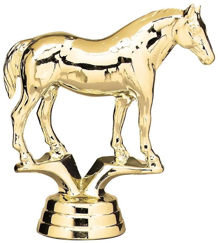 Quarter Horse Trophy Topper 3.75" - Figure