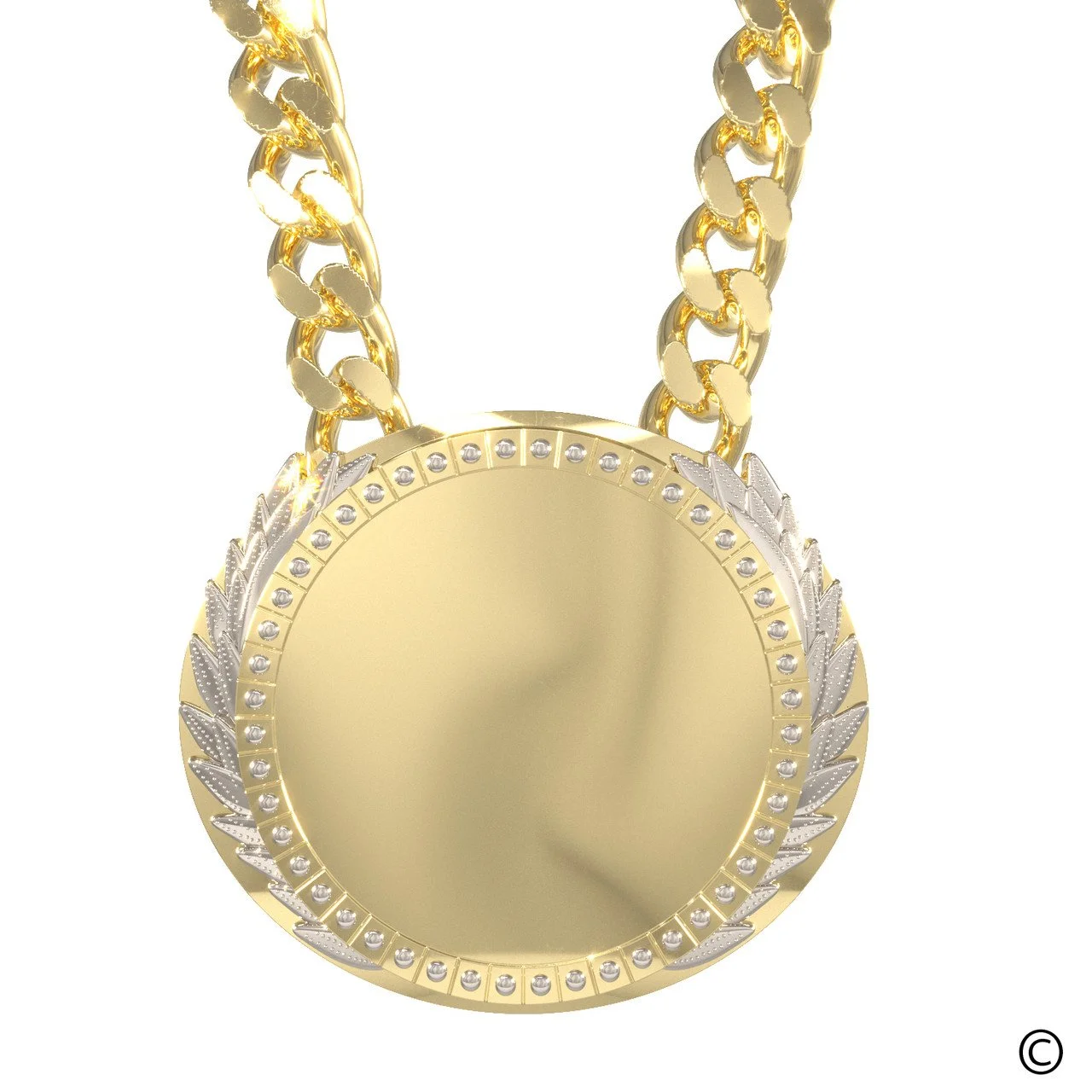 Presidential Champ Chain Medal w/ Chain (2 Custom Options) — Trophy ...