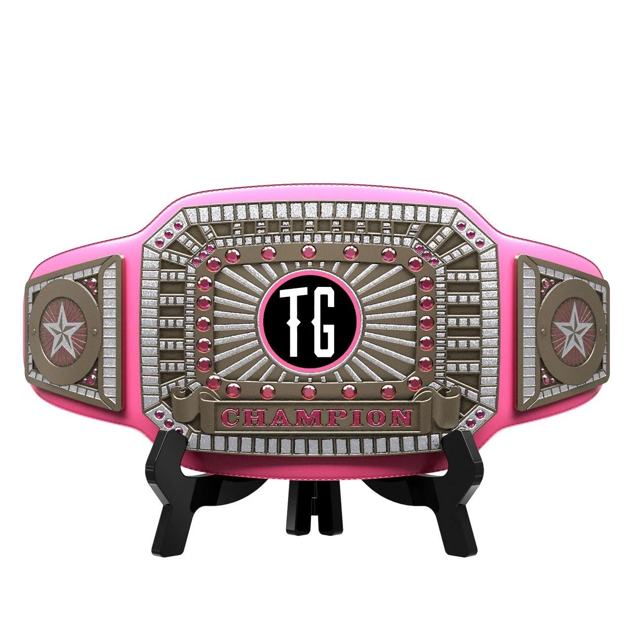 Ultimate Pink Champion Belt (Includes Custom Insert)