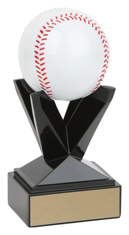 Akimbo Baseball Trophy- 2 Sizes  (Includes Engraving)
