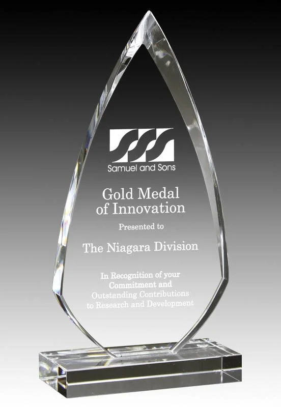 Regal Spear Head Award- 2 Sizes (Includes engraving)