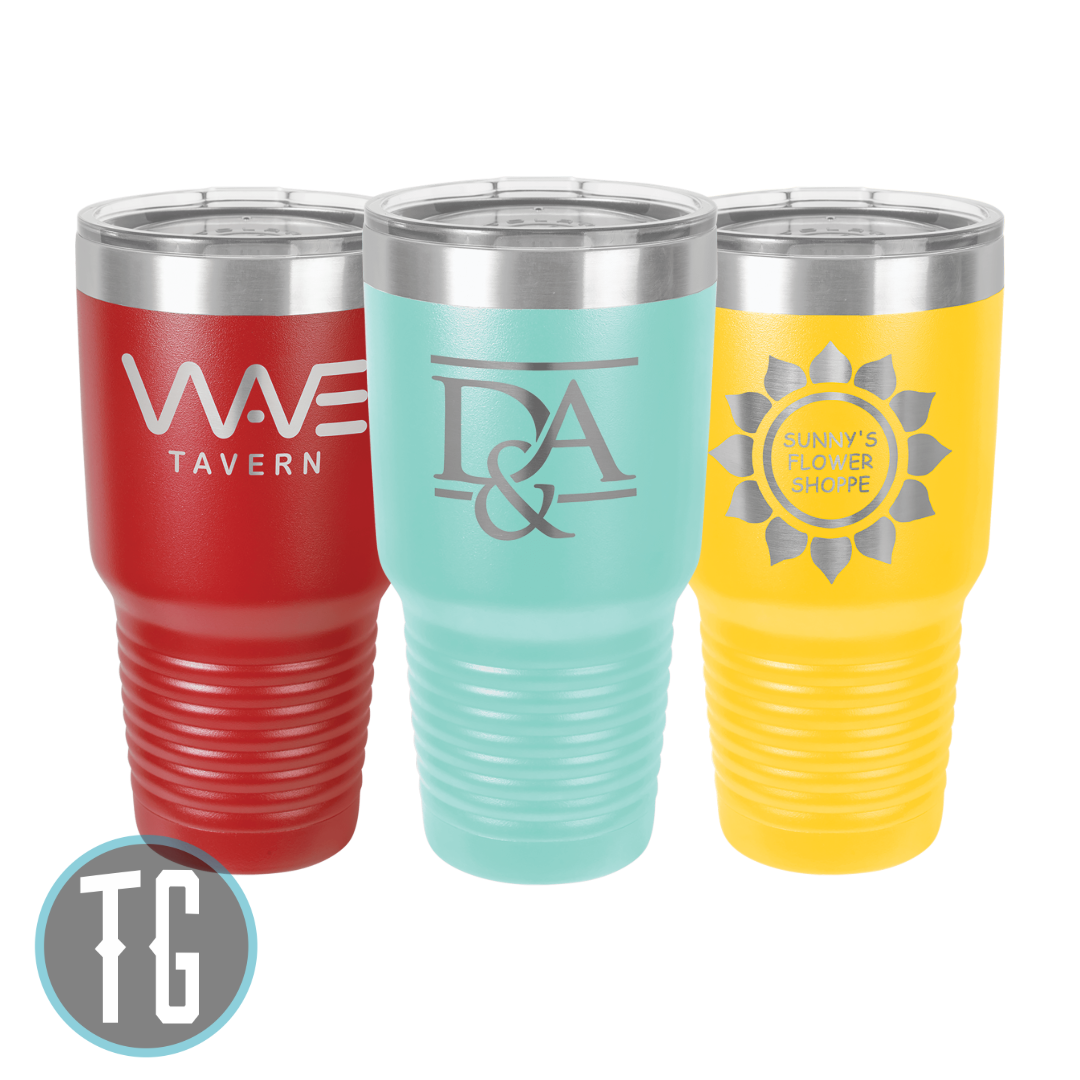 30 oz. Ringneck Vacuum Insulated Tumbler (Includes Engraving) With 17 Unique Colour Options!
