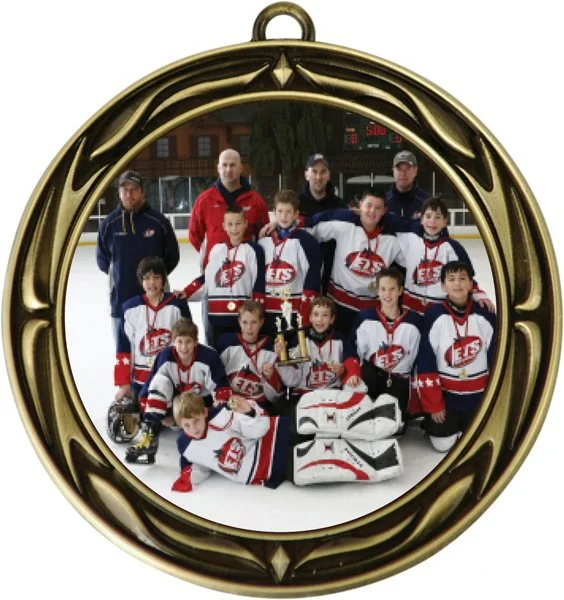 2.5" Tivoli Hockey Medal (Includes Ribbon)