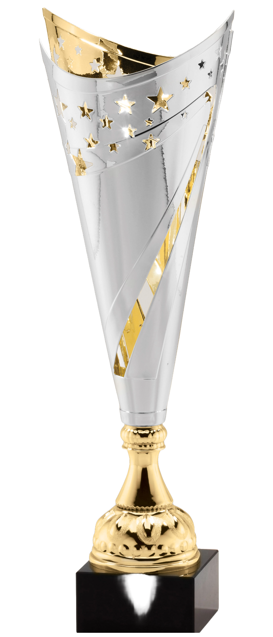 Blue Starboard Golf Trophy Award Corporate Free Engraving - View #4