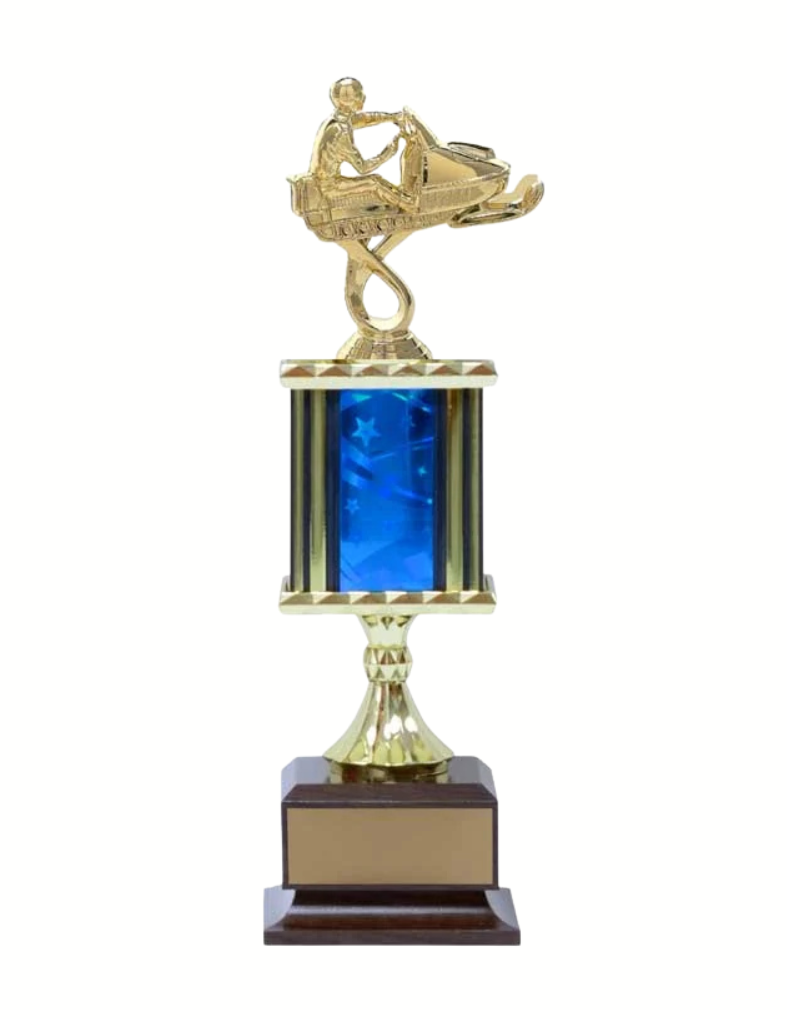 Snowmobile 12.75"  Trophy Assembled (Includes Engraving)