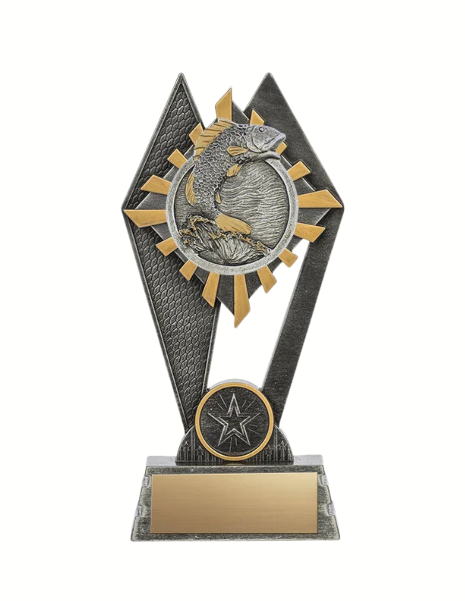 Peak Fishing Trophy- 3 Sizes (Includes Engraving)