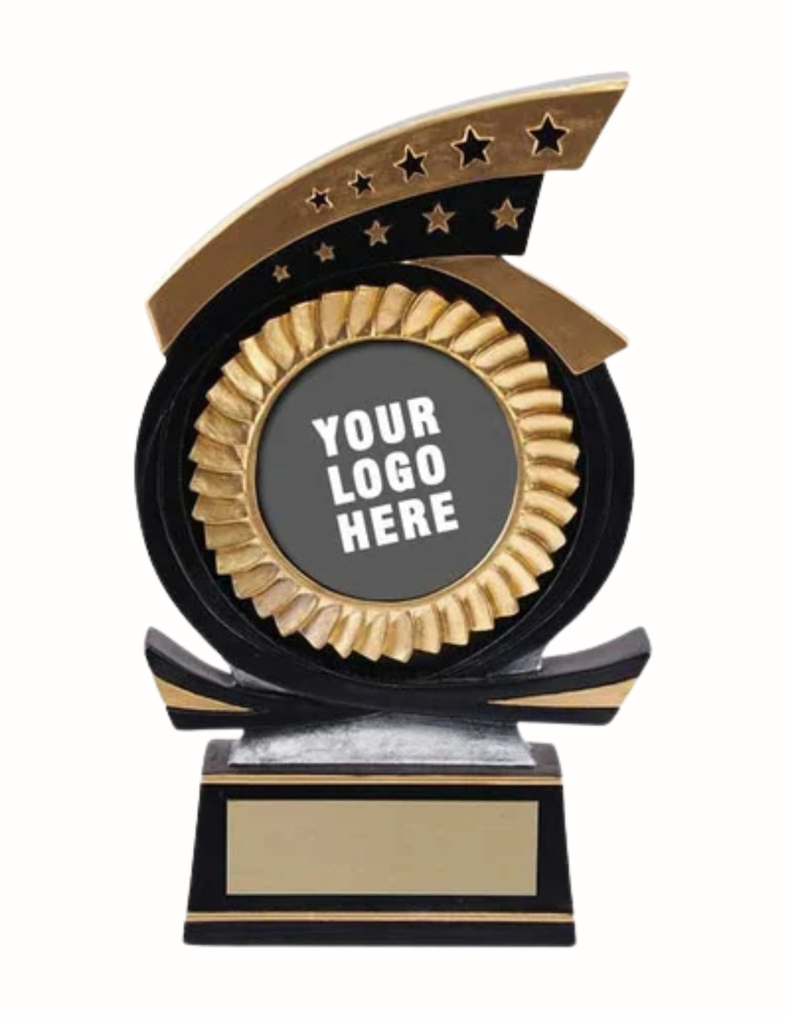 Sport Star Resin Custom Award- 3 Sizes (Includes Engraving)