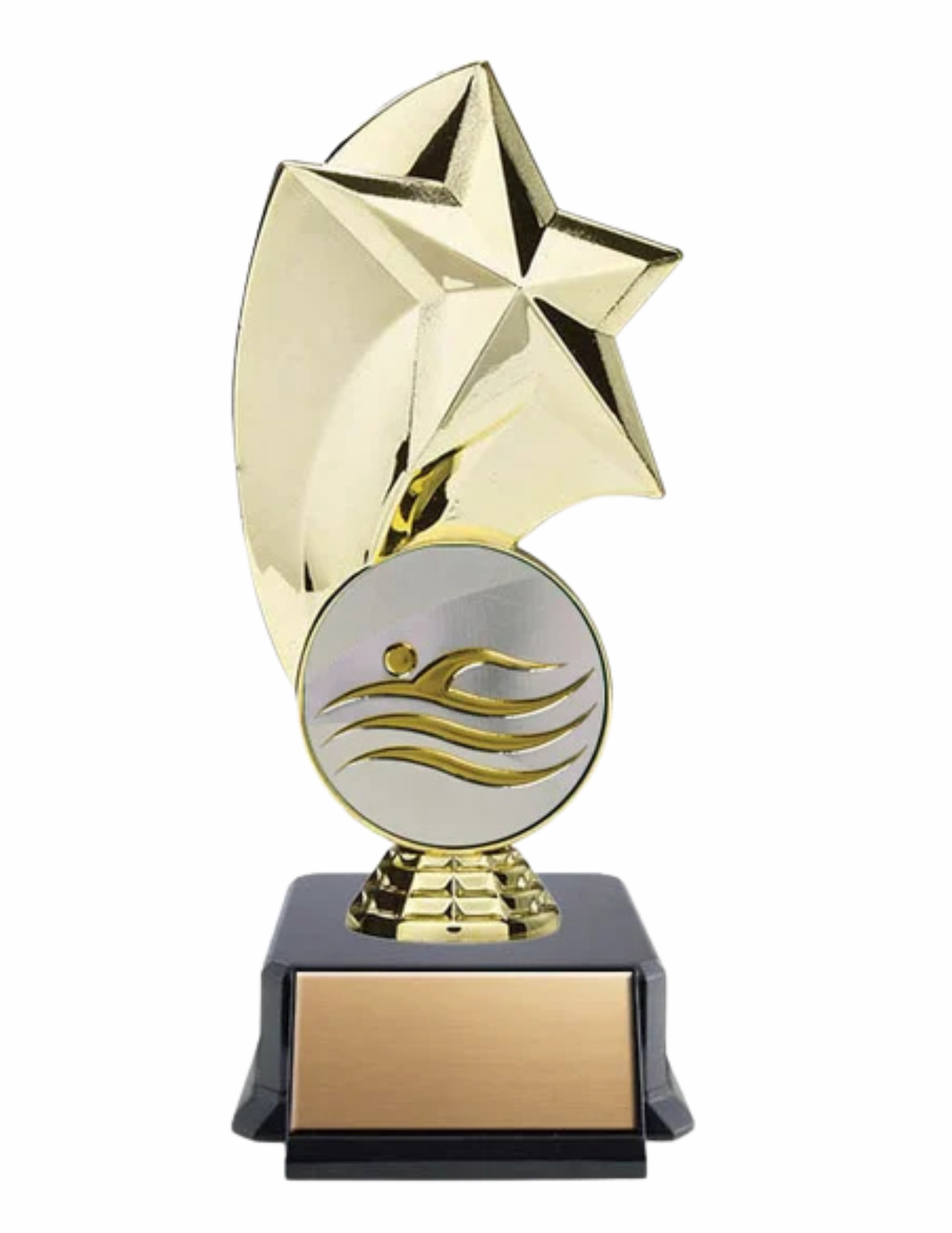 Economy Star Swimming Trophy 7" (Includes Engraving)