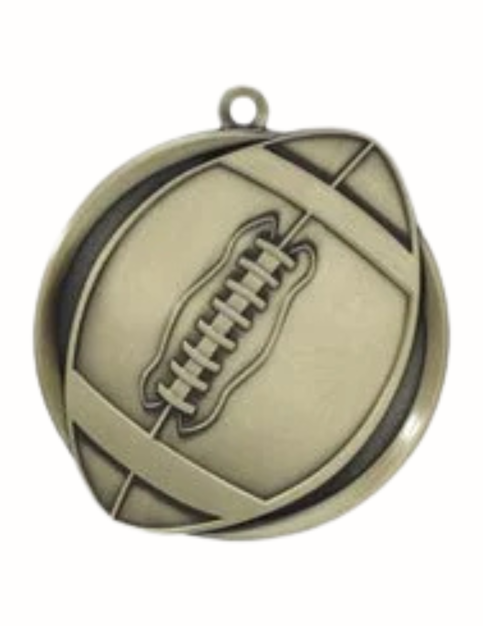 Mega Football Medal 2.25" (Includes Ribbon)