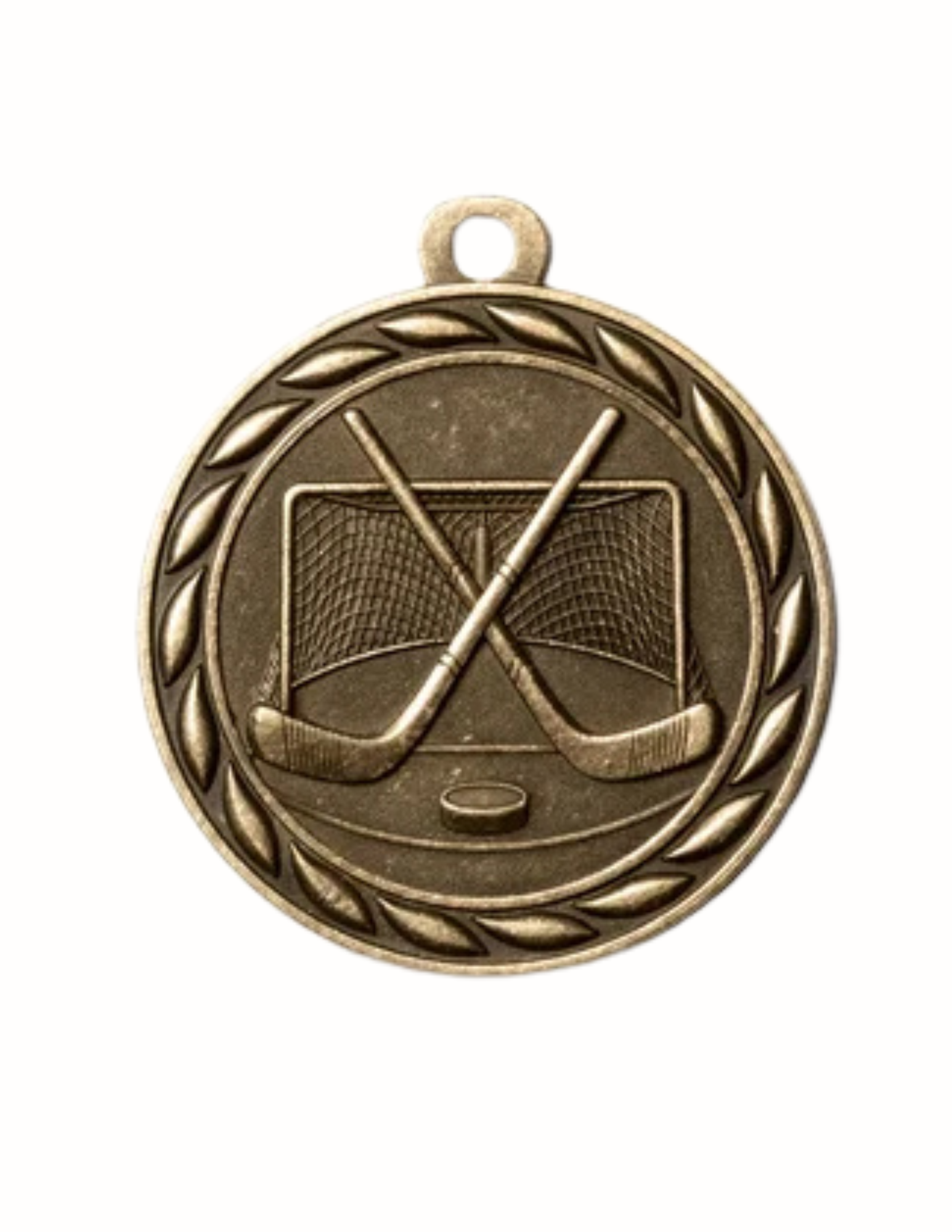 Classic Hockey Medal 2" (Includes Ribbon)
