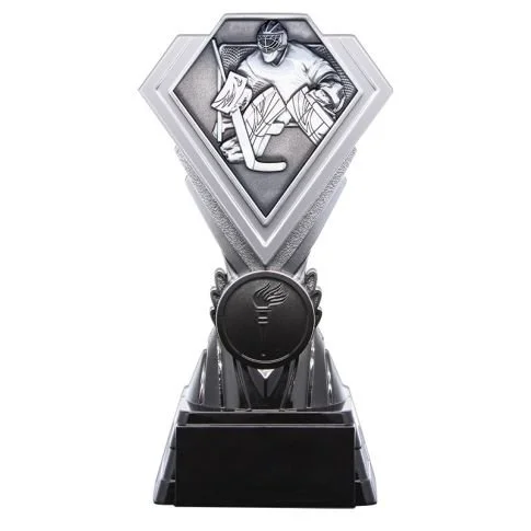 Diamond Series Weighted Goalie Hockey Trophy- 4 Sizes (Includes Engraving)