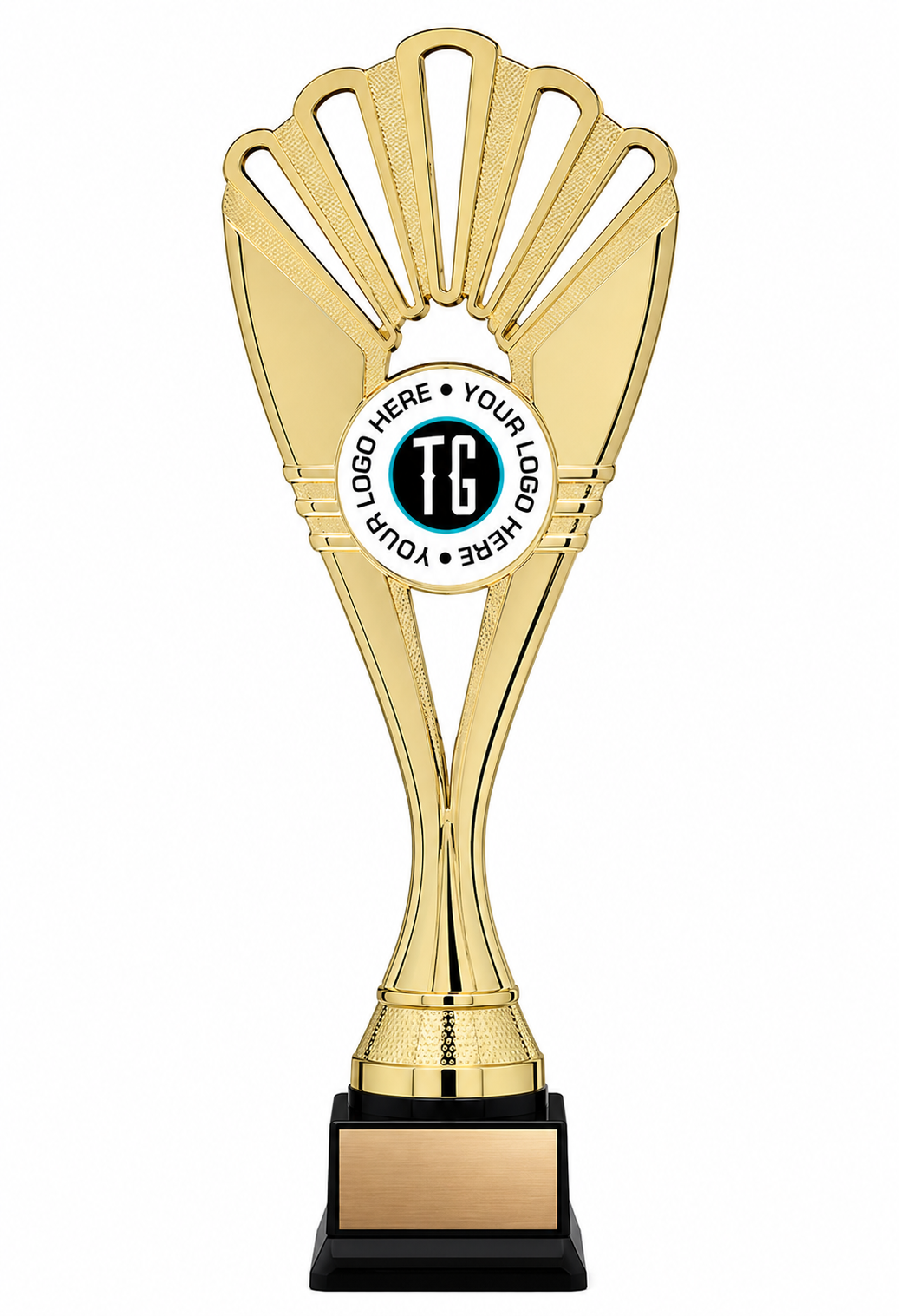 Ripple Podium Custom Trophy- 3 finishes (Includes Engraving)