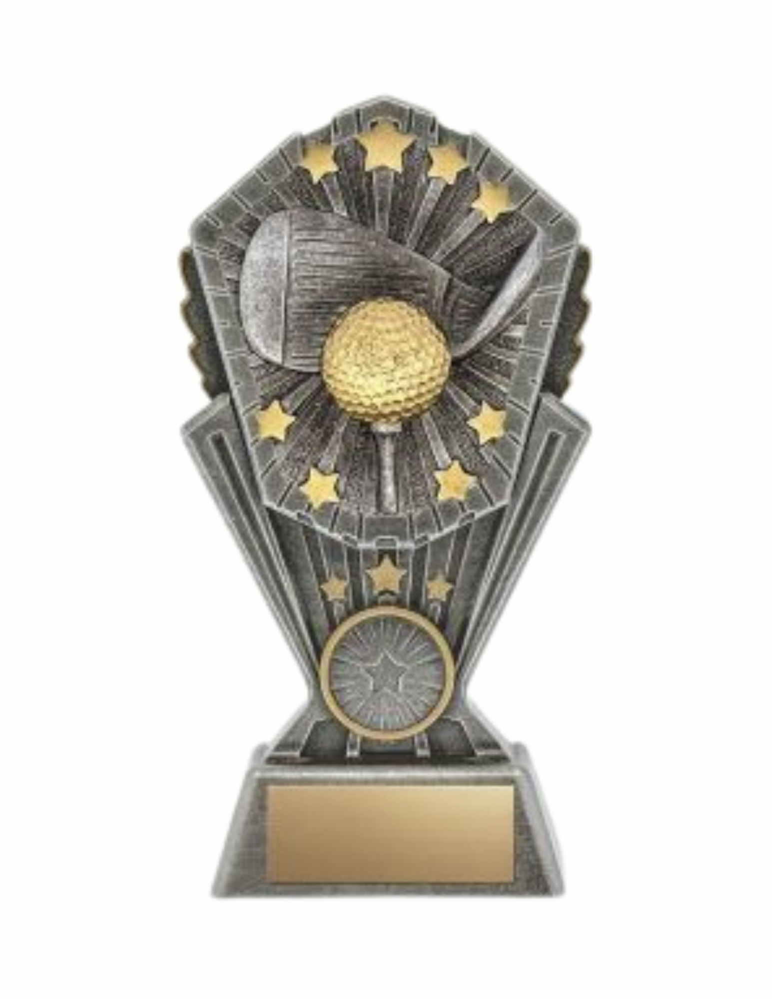 Cosmos Resin Golf Trophy- 4 Sizes (Includes Engraving)