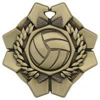 Volleyball Imperial Medal 2" (Includes Ribbon)