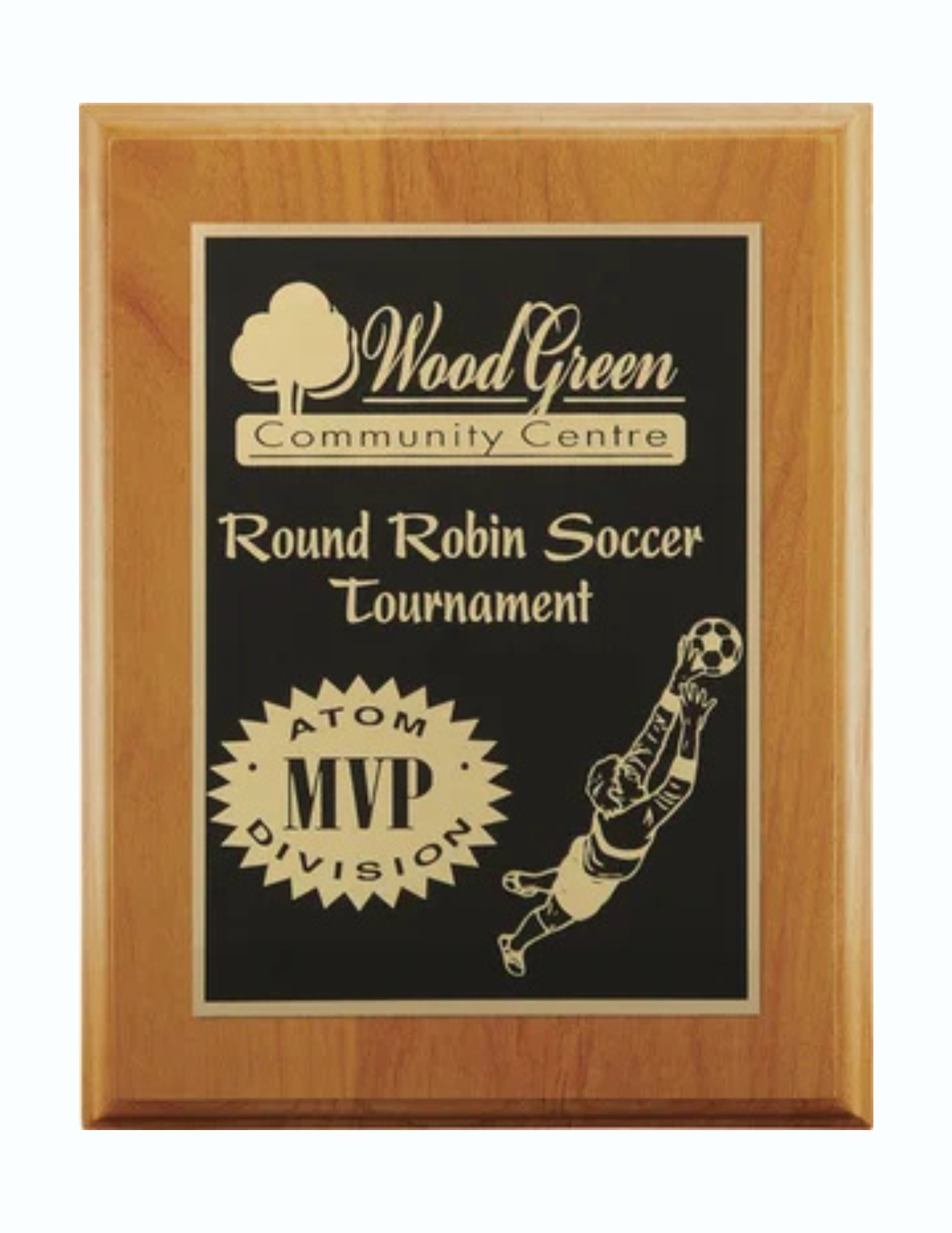 Classic Red Alder Plaque- 3 Sizes (2 Custom Options)