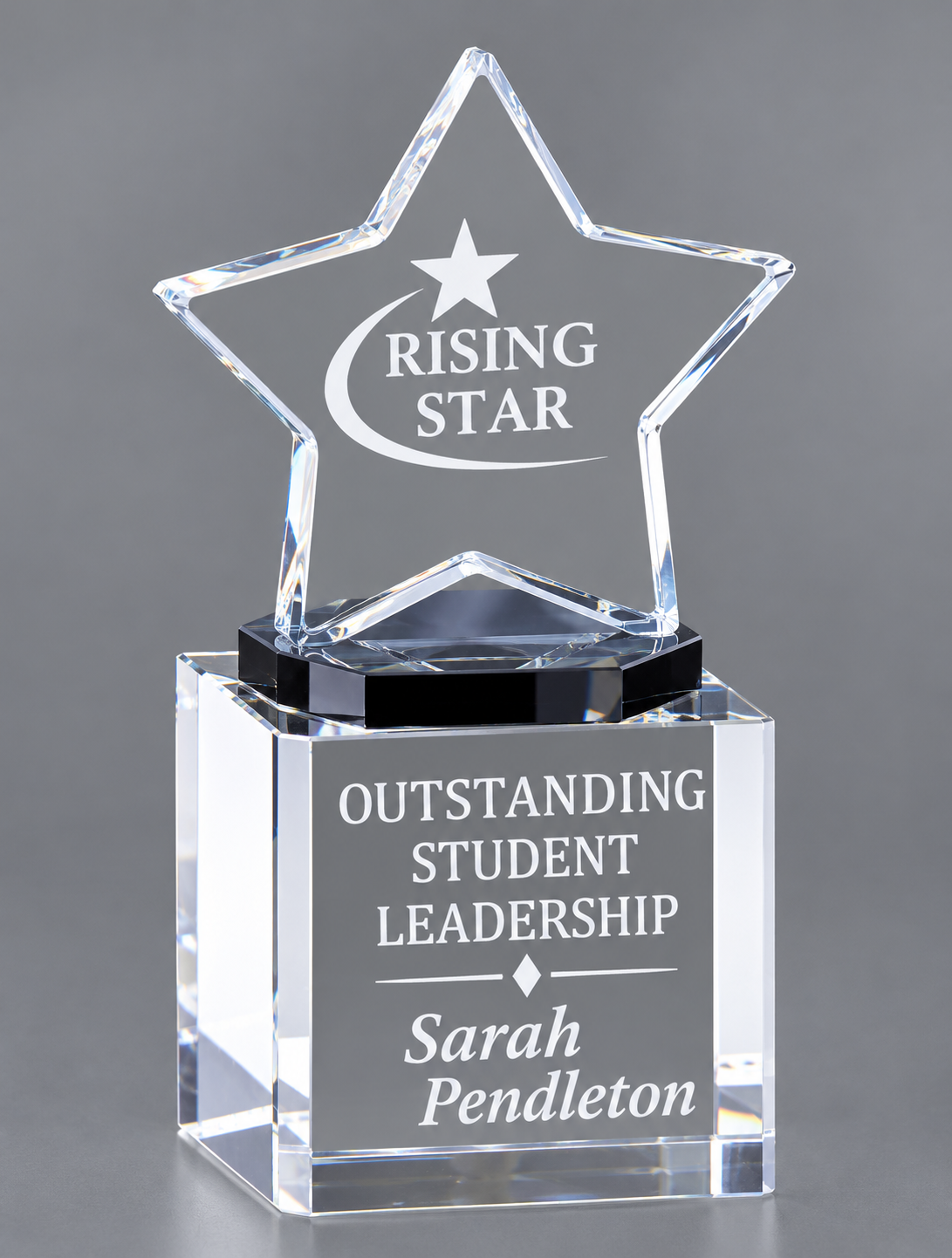 Mini Star Crystal Award
