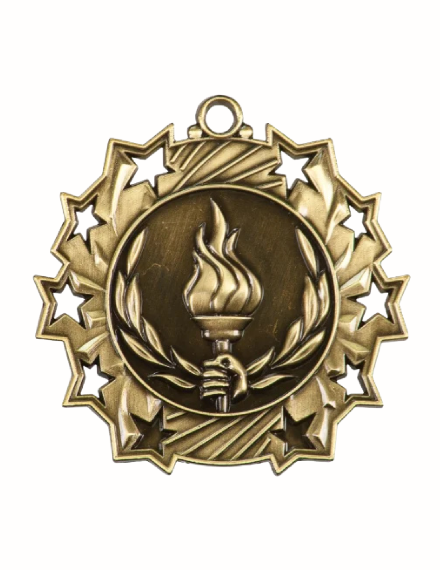 Ten Star Victory Medal 2.25" (Includes Ribbon)