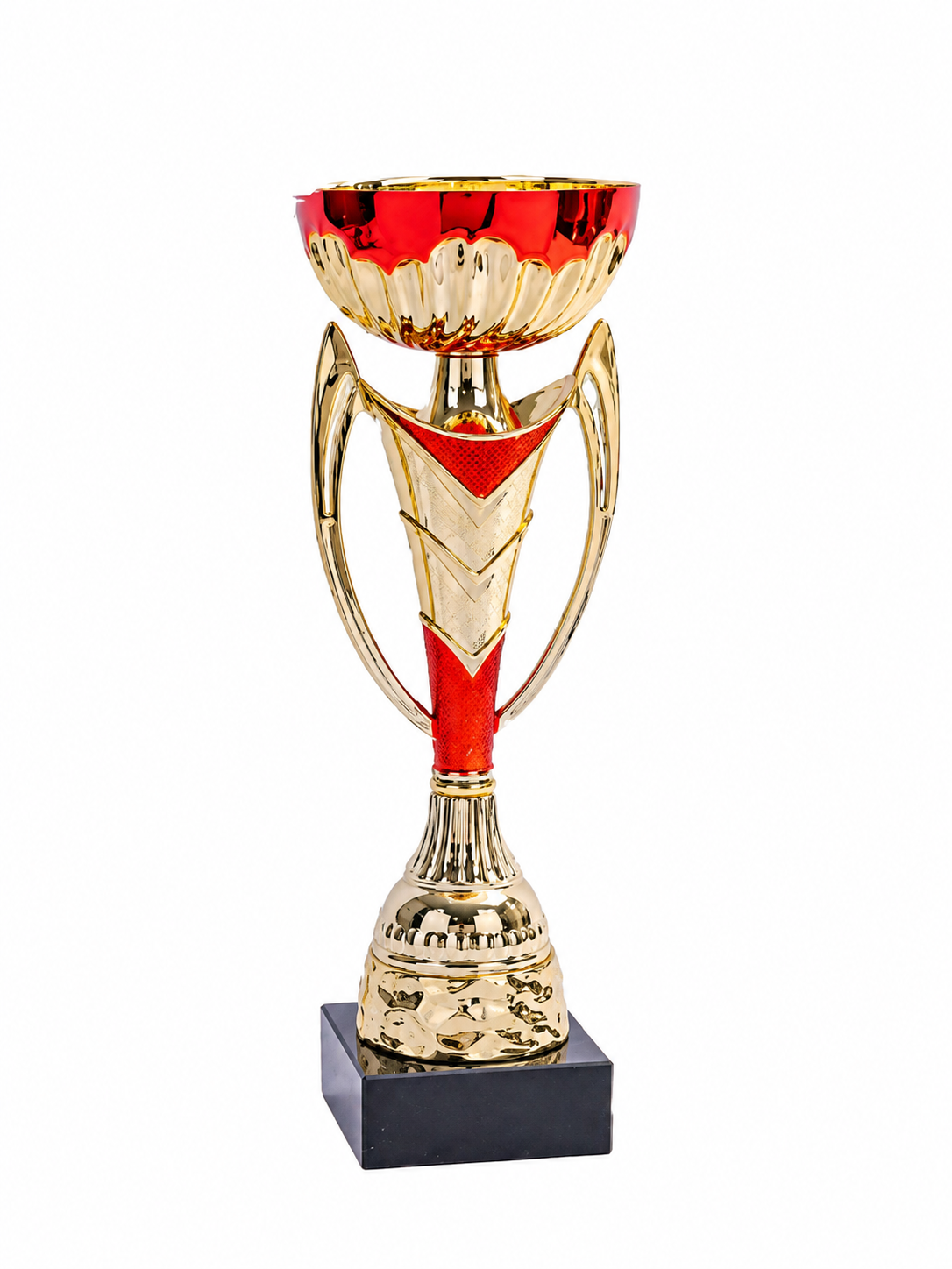 Victory Crest Plastic Trophy Cup- 3 Sizes (Includes Engraving)