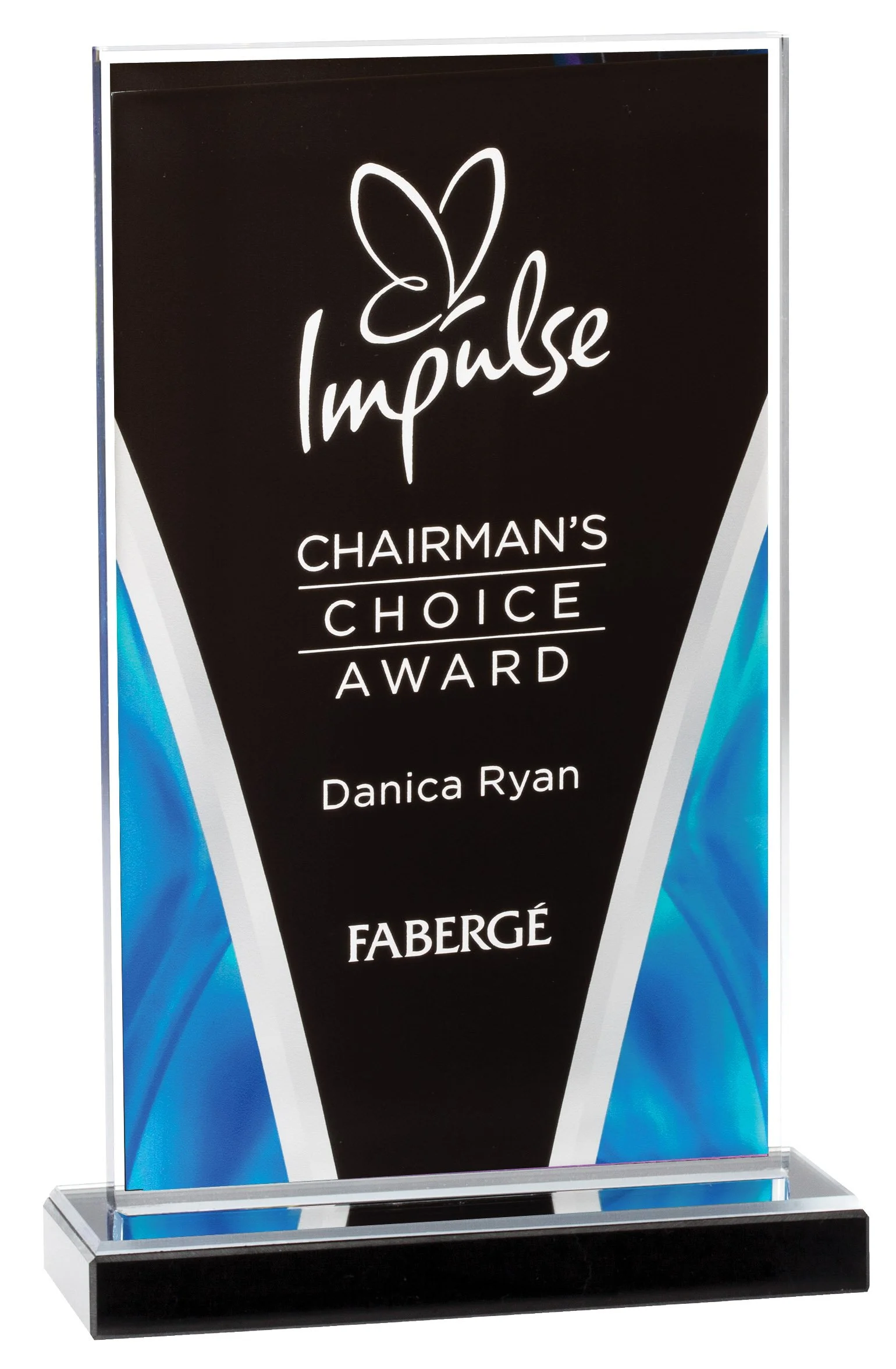 Deco Series Acrylic Award- 2 Sizes (Incudes Engraving)