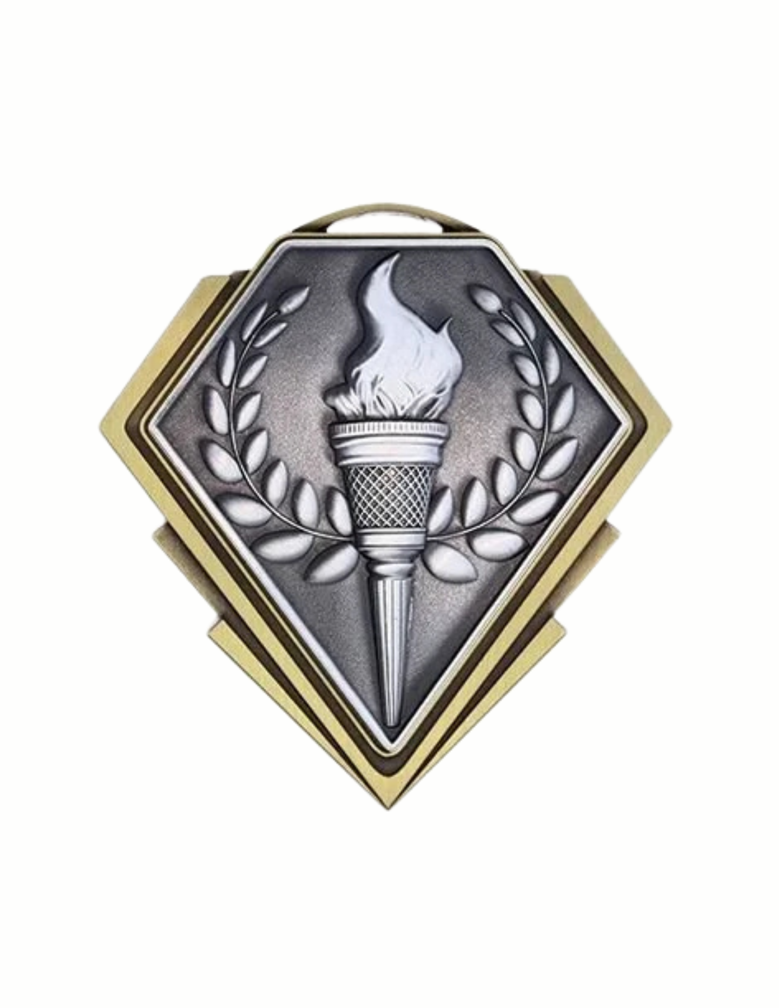 Diamond Shaped Victory Medal