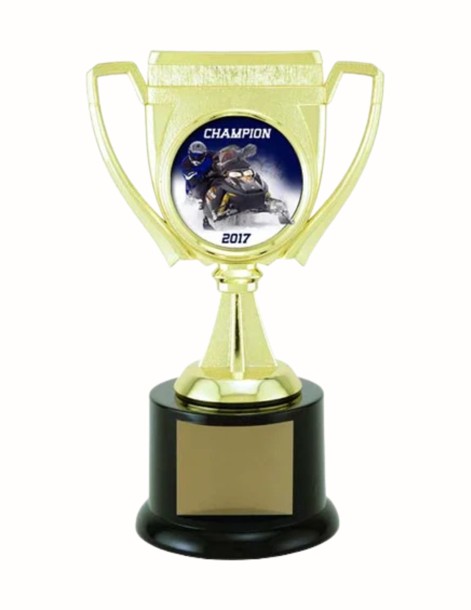 Snowmobile Challenge Cup Trophy 7.5" (Includes Engraving)