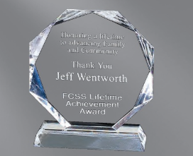 Sundance Crystal Award- 2 Sizes (Includes Engraving)