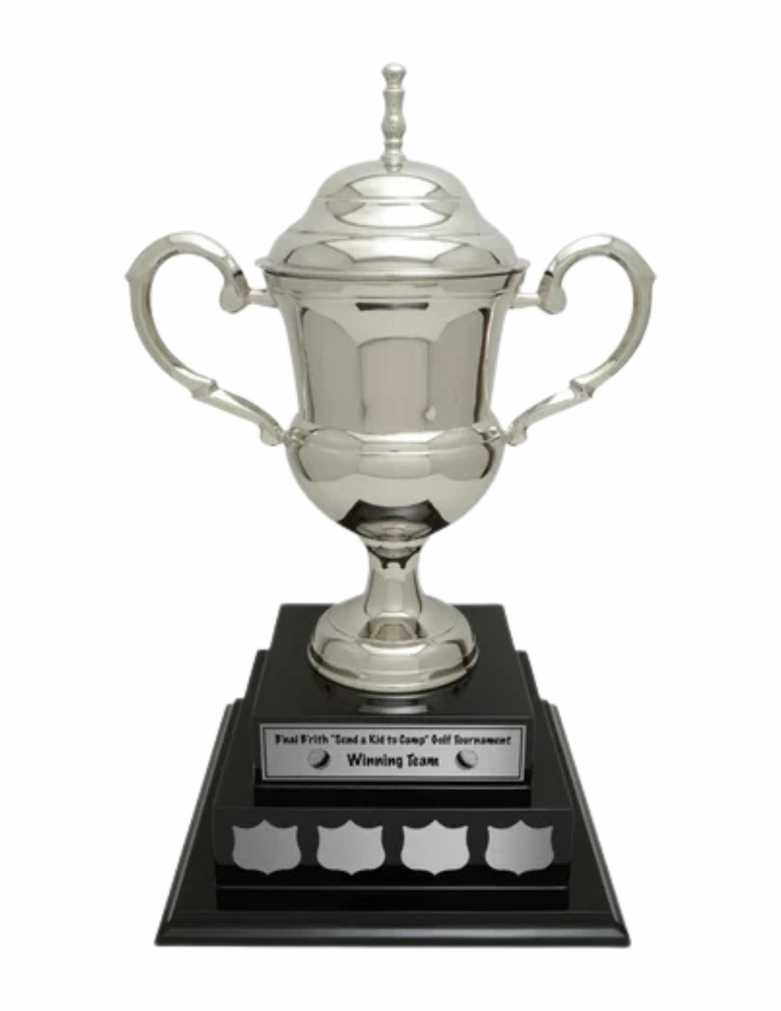 Nickel Plated Glasgow Golf Cup