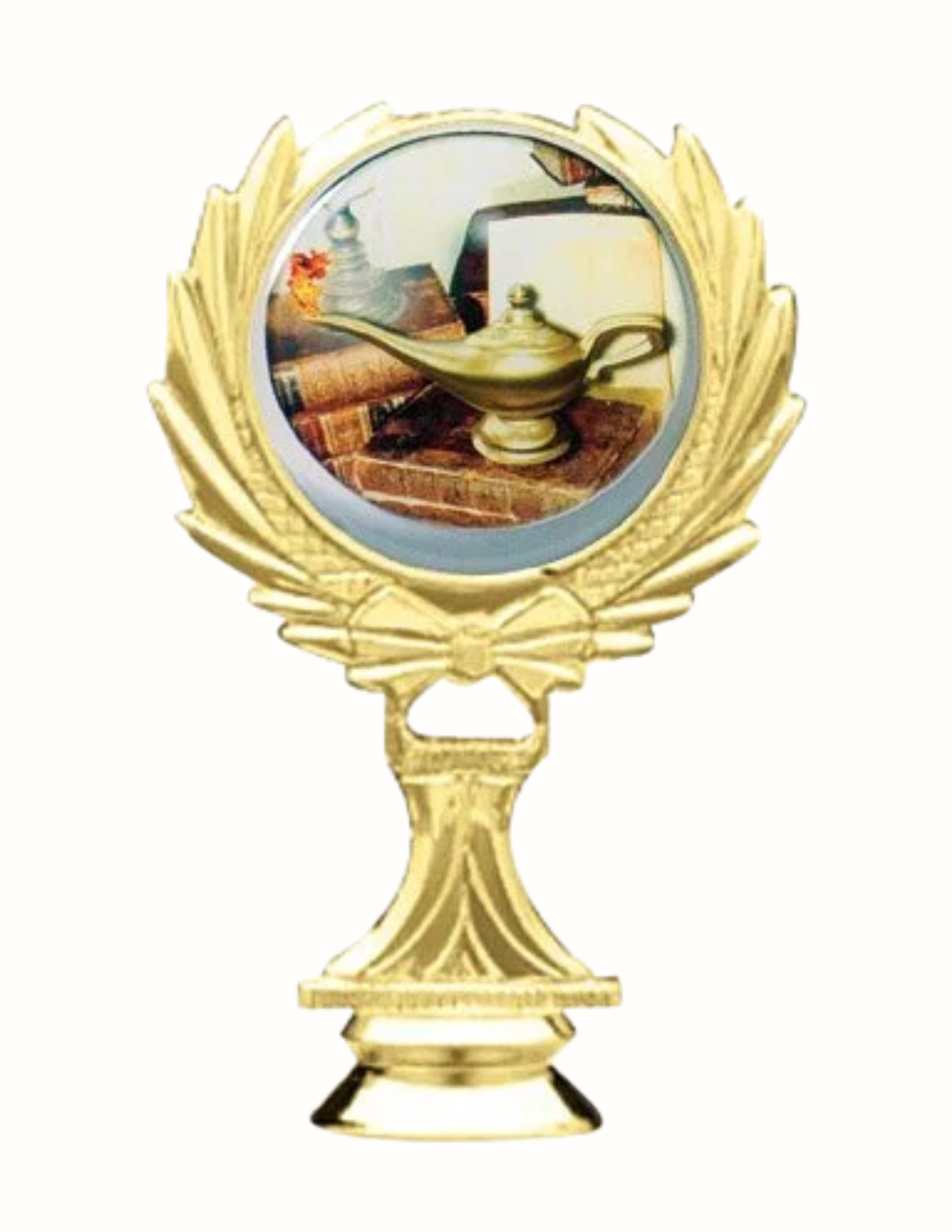 Bow 2" Custom Insert Trophy Topper 4.5"