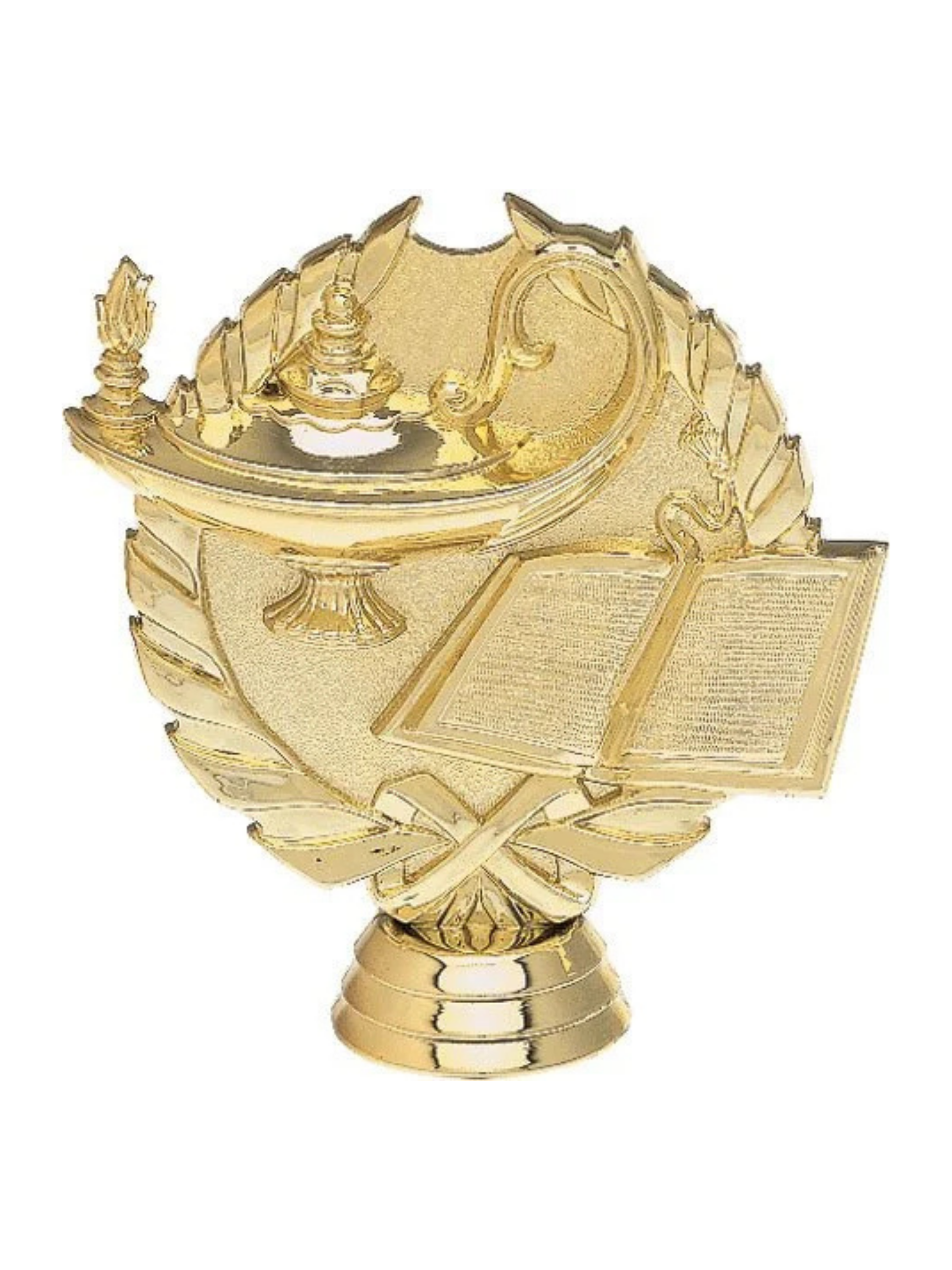 Lamp of Knowledge Trophy Topper 3 7/8" -  Figure