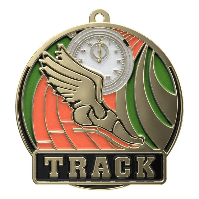 Track High Tech Medal 2" (Includes Ribbon)