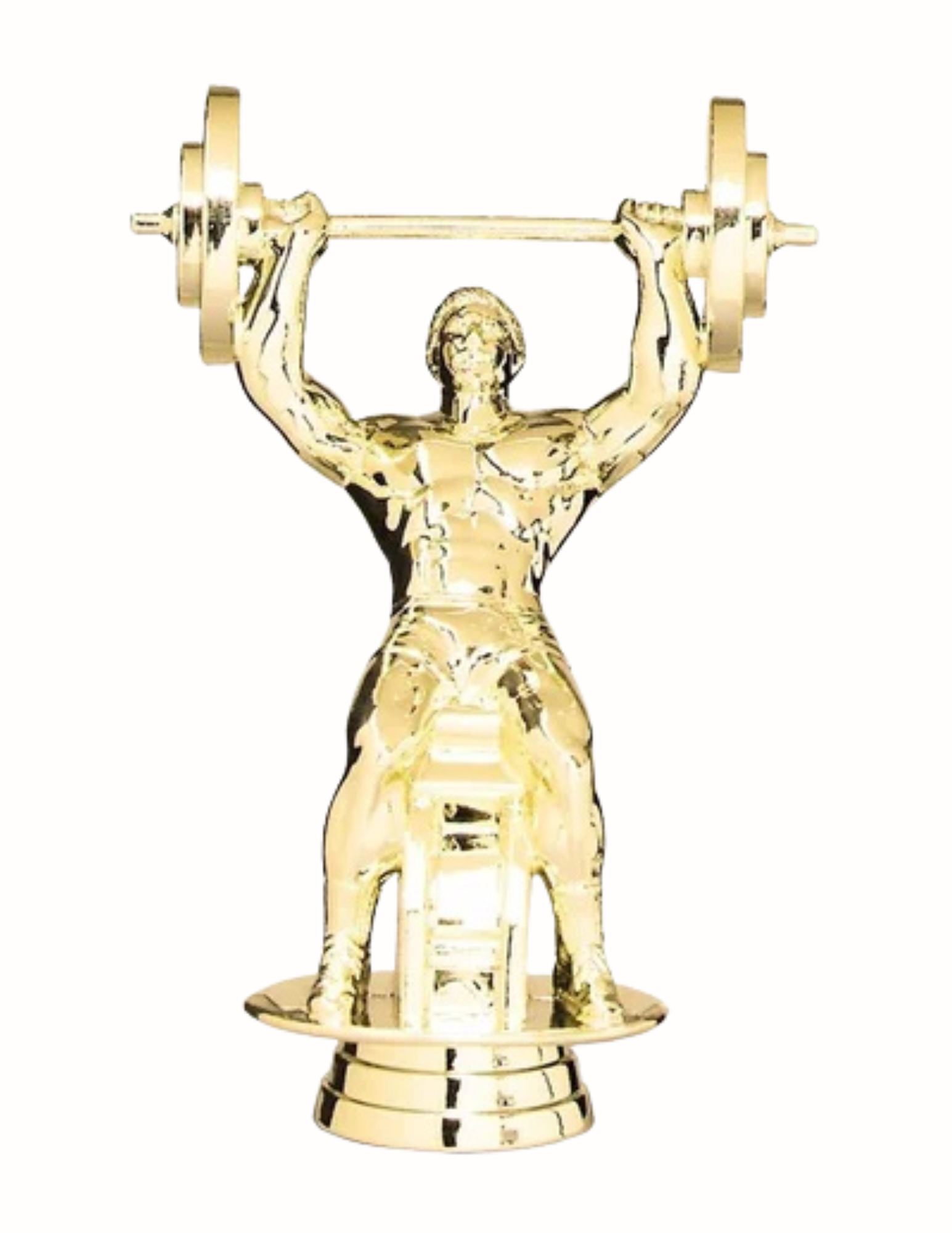 Weightlifting Bench Press Trophy Topper