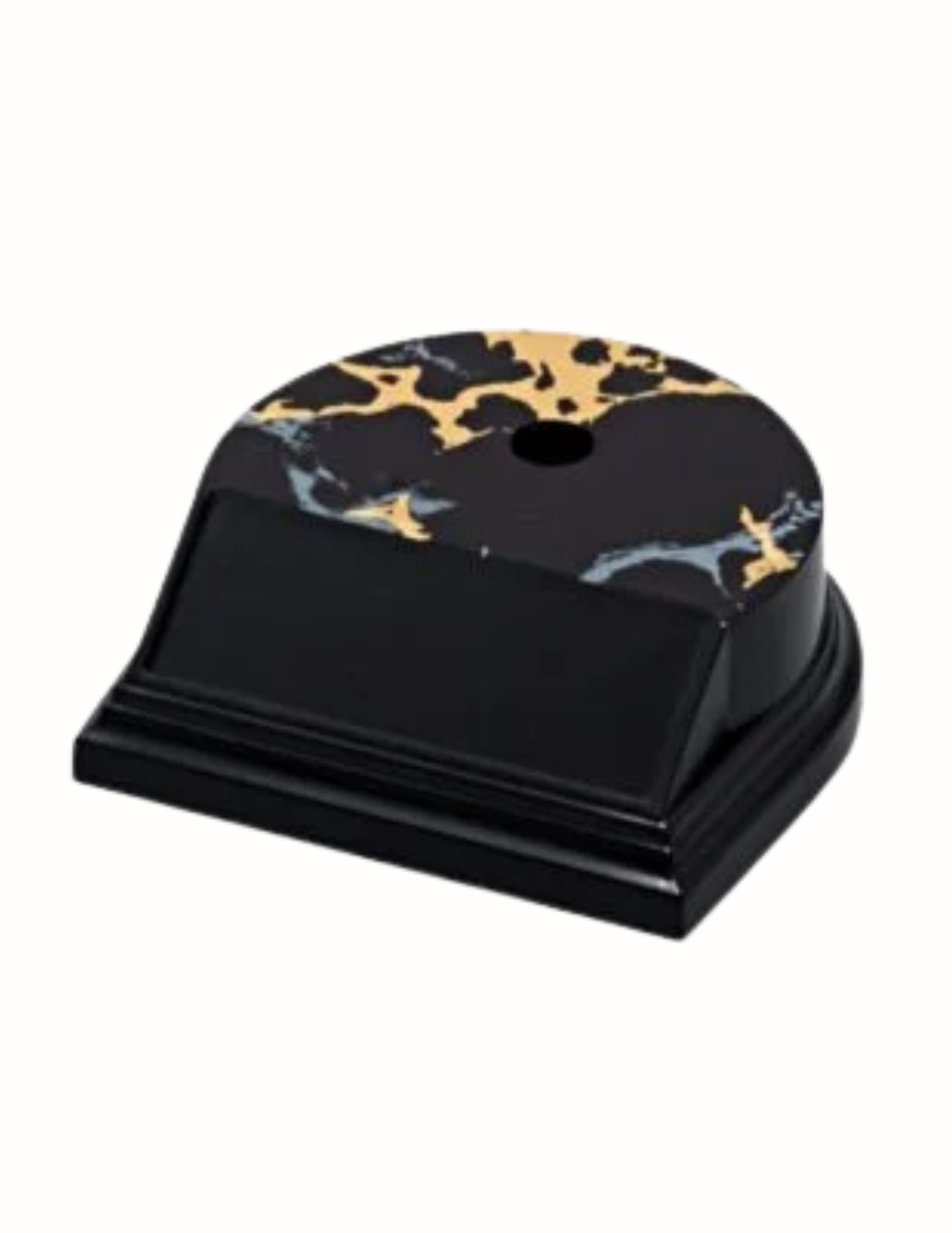 1 Hole Black Gold Base, 2 Sizes