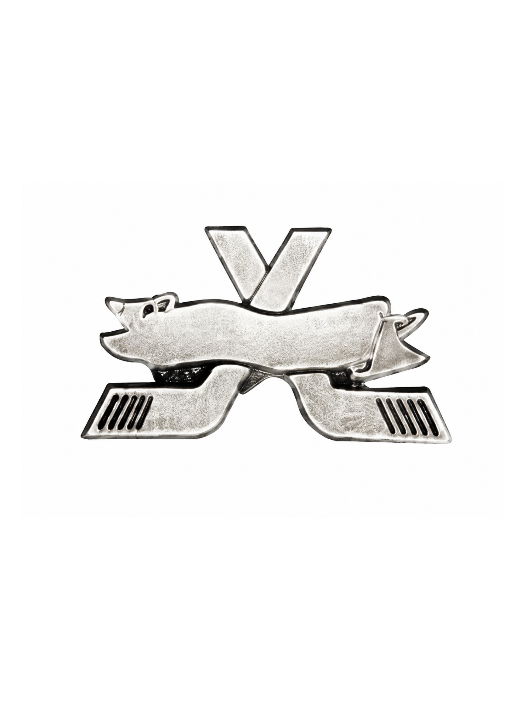 Engravable Hockey Lapel Pin