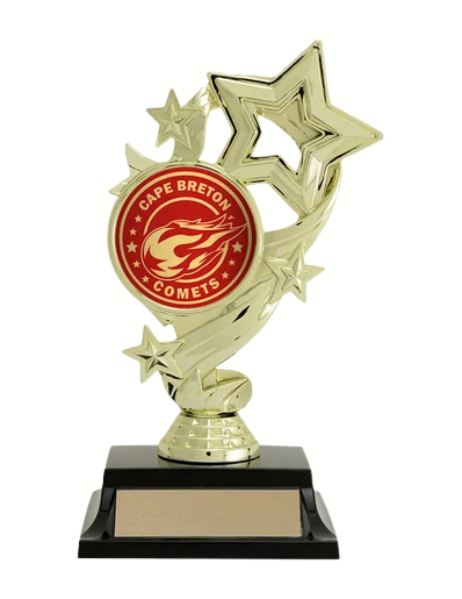 Star Banner Hockey Trophy 7" (Includes Engraving and 2" Logo)
