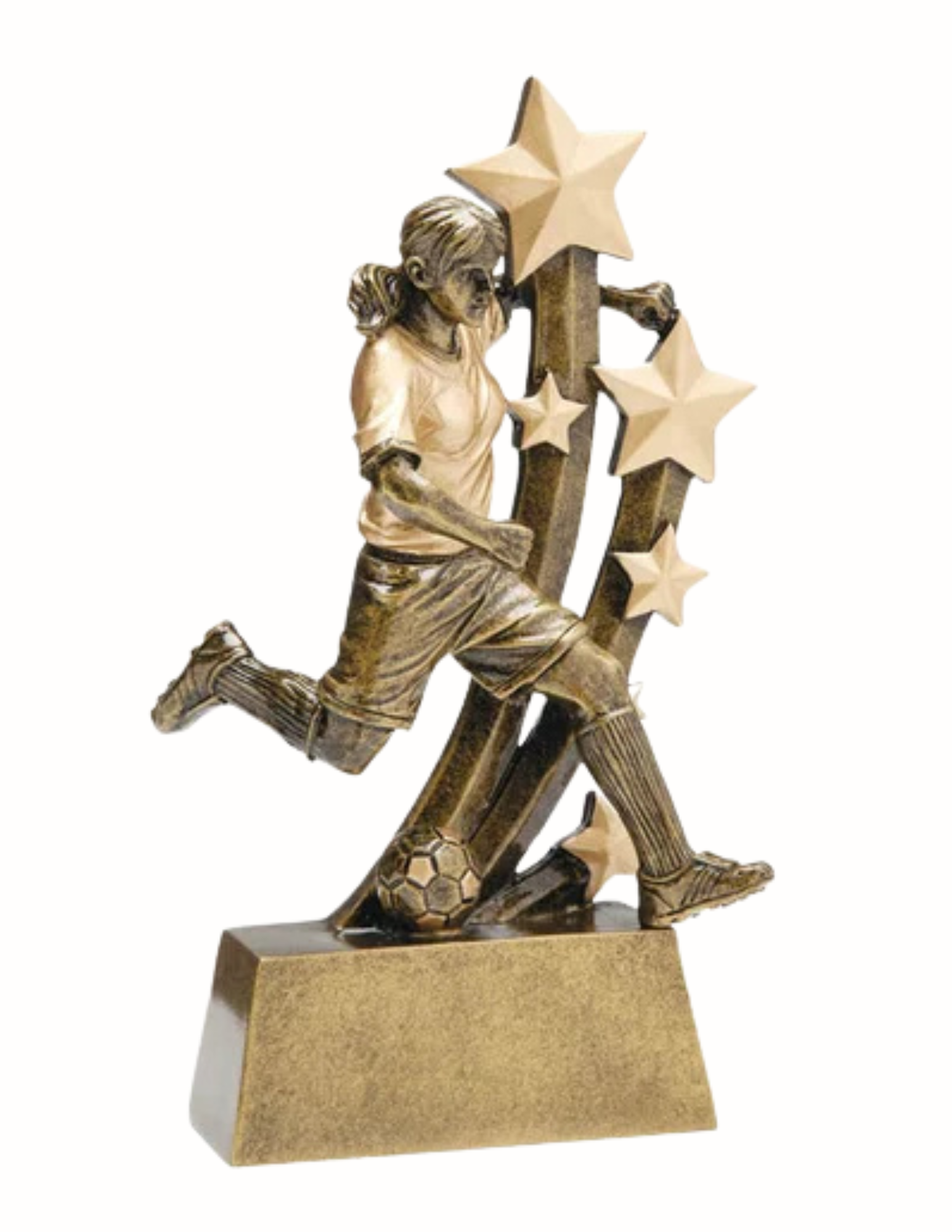 Female Sentinel Soccer Award 8.75" (Engraving Included)