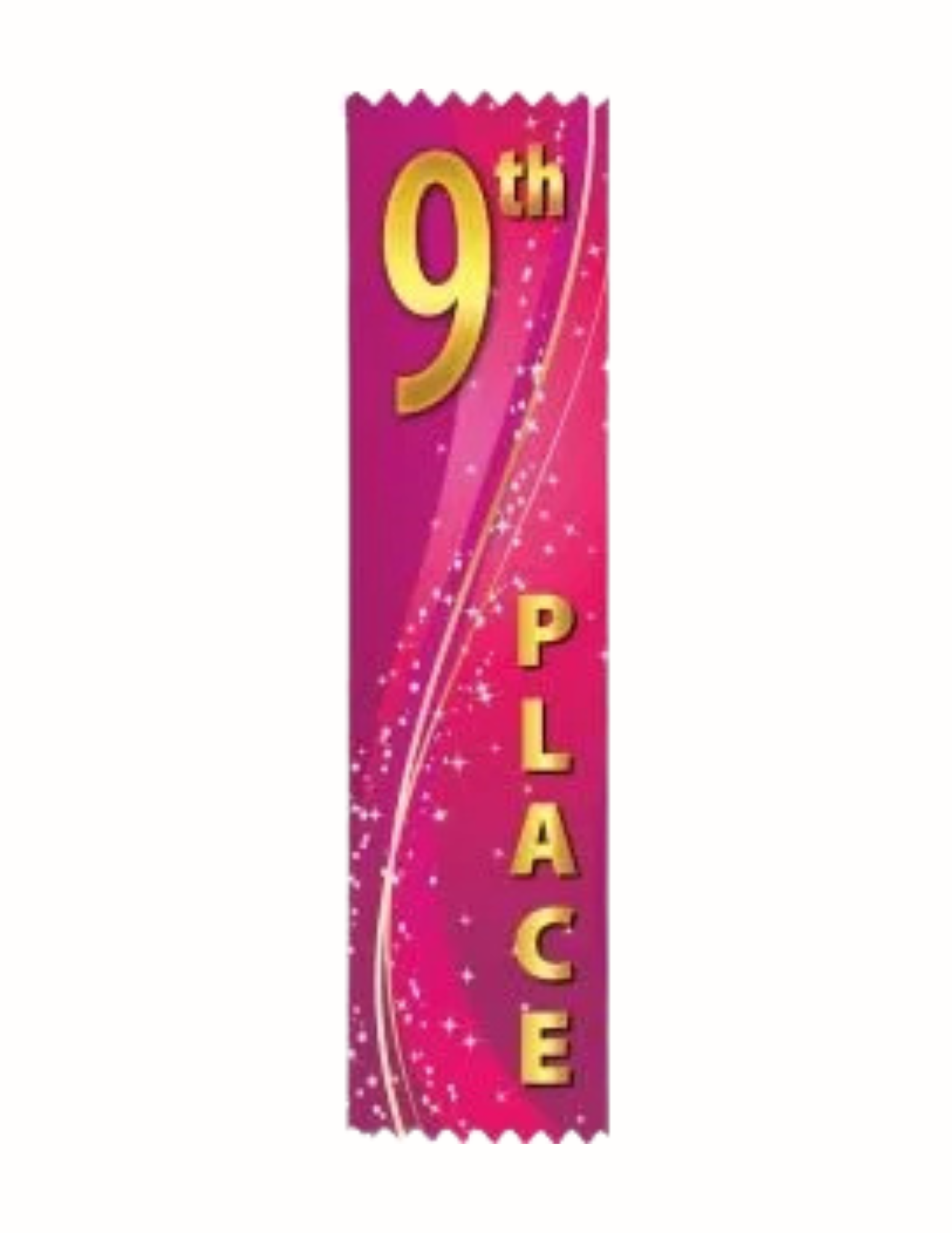 Dazzle 9th place ribbon