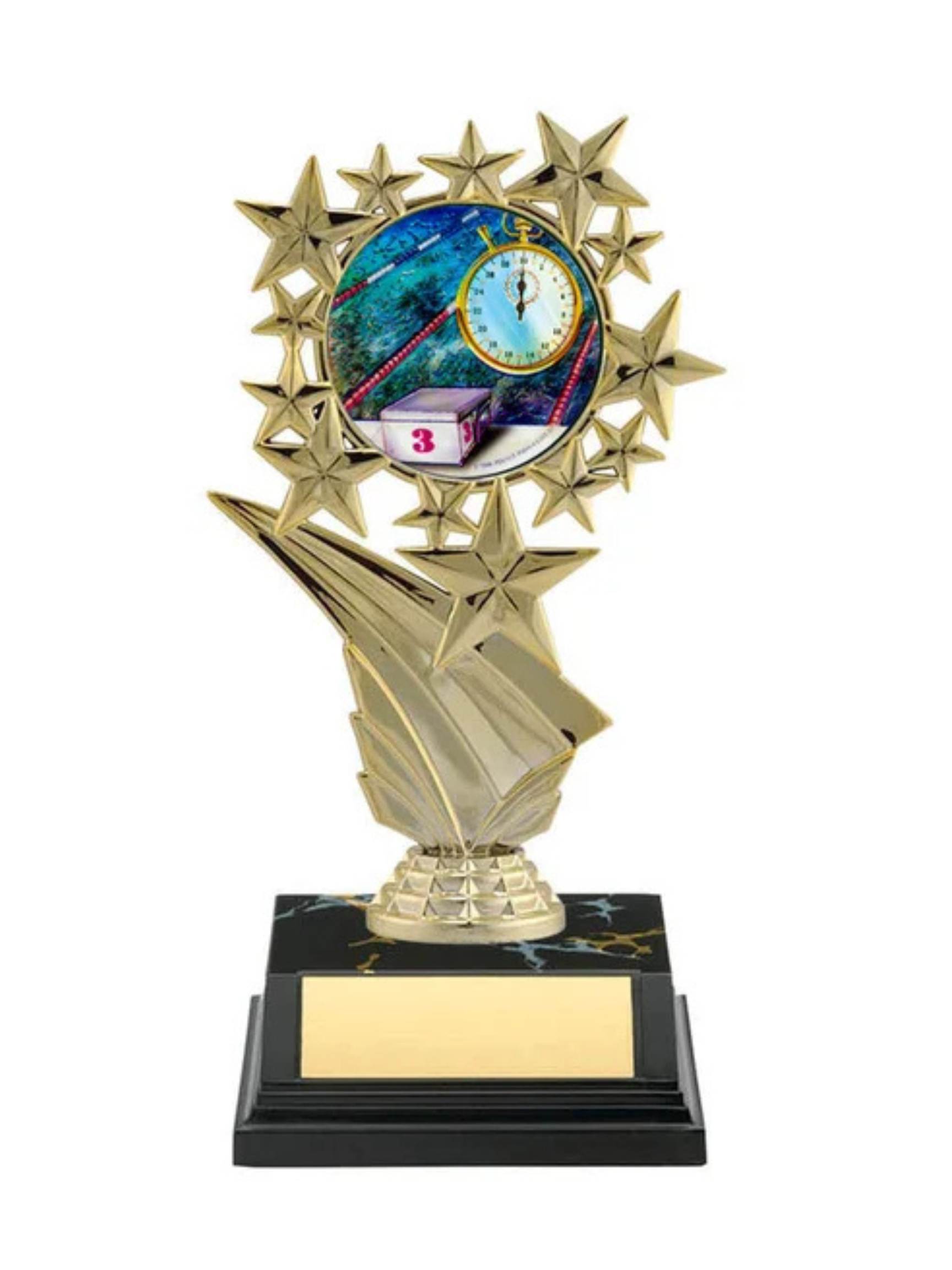 Economy Swimming Trophy 7" (Includes Engraving)
