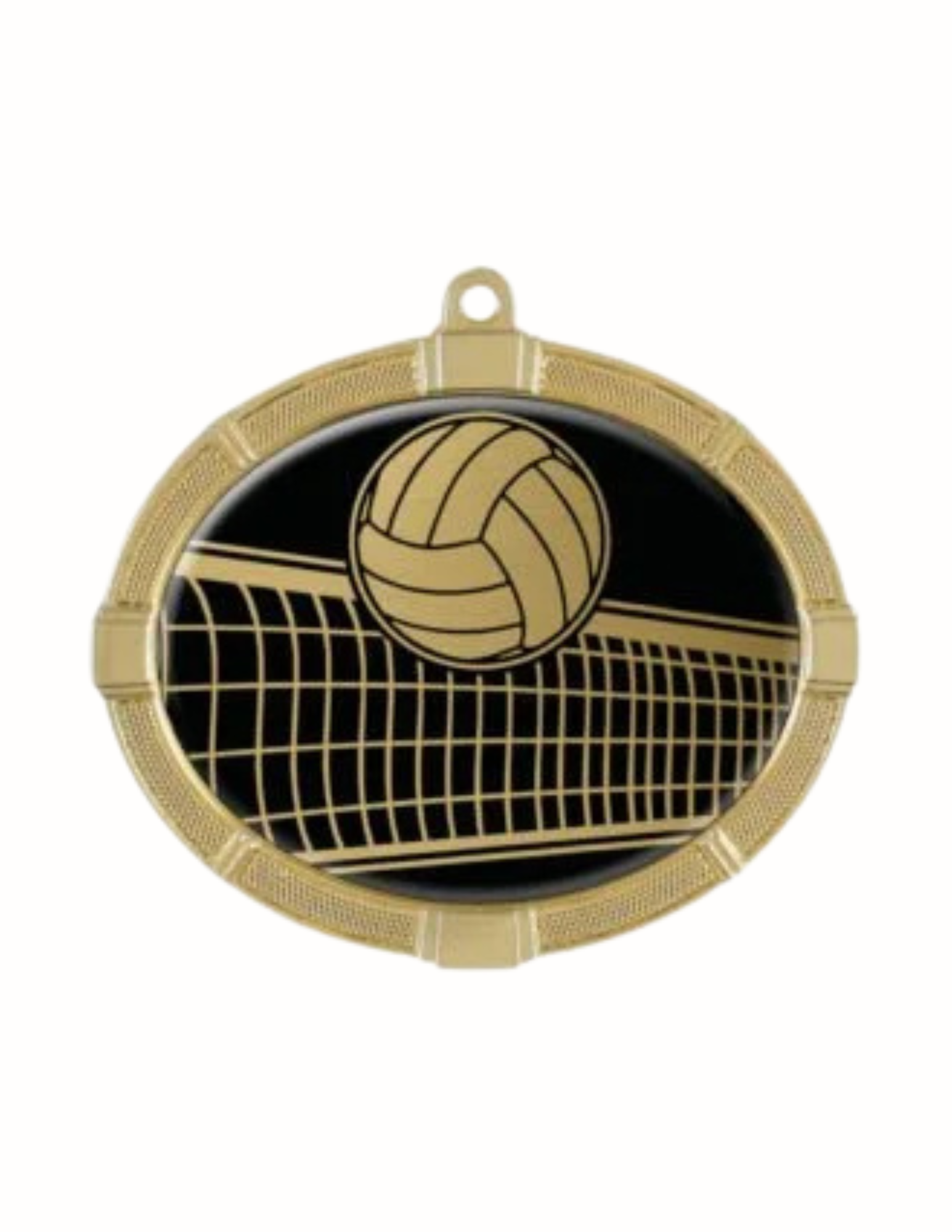 gold impact series volleyball medal